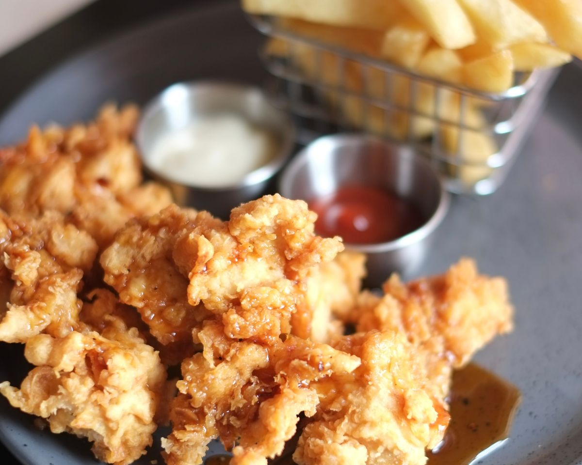Fried Chicken and Chips
